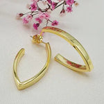 INKA Creolen Gold 925 Sterling Silber Ohrstecker