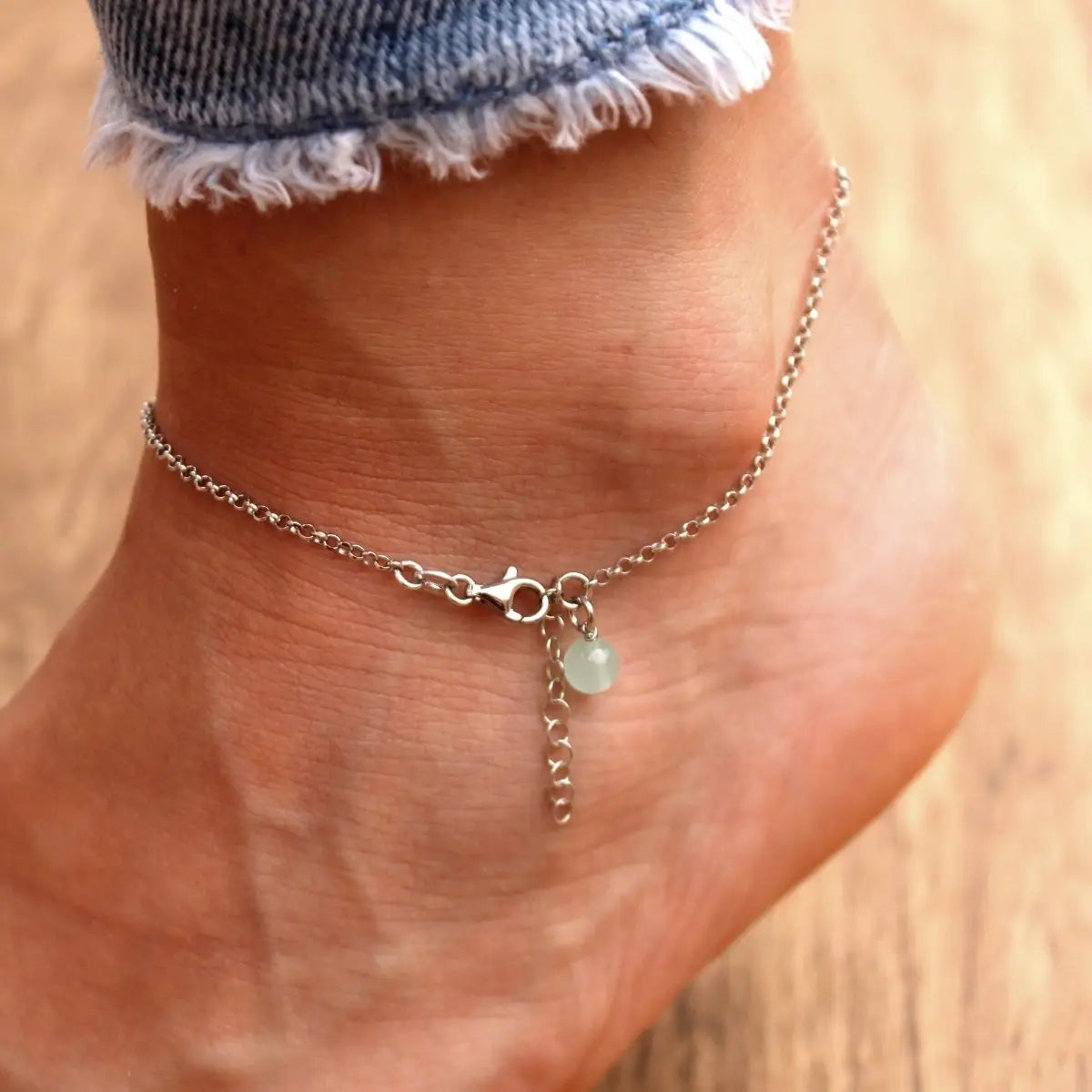 Fußkette Chalcedon