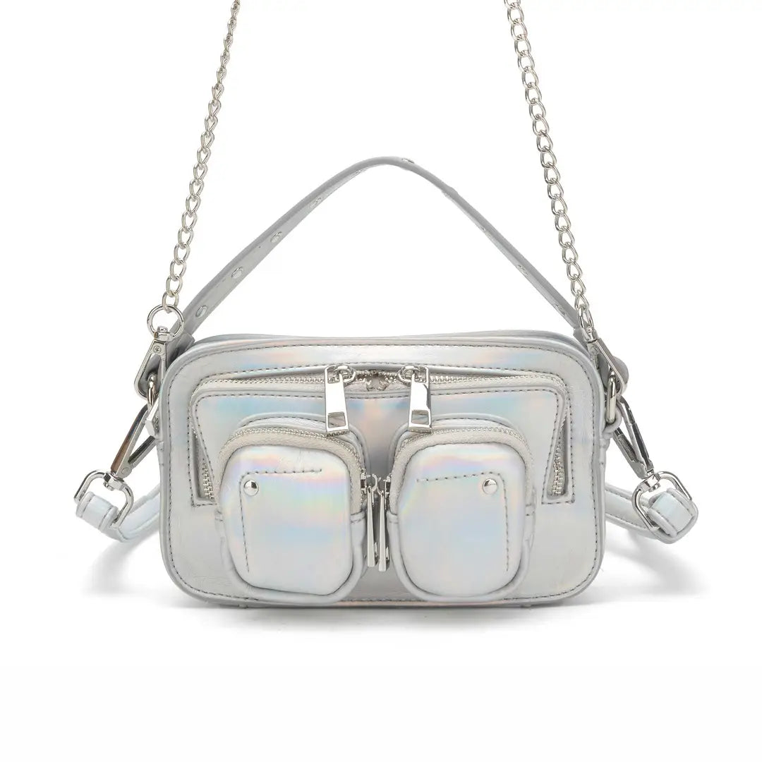 Helena Recycled Cool Iridescent Schimmer Tasche