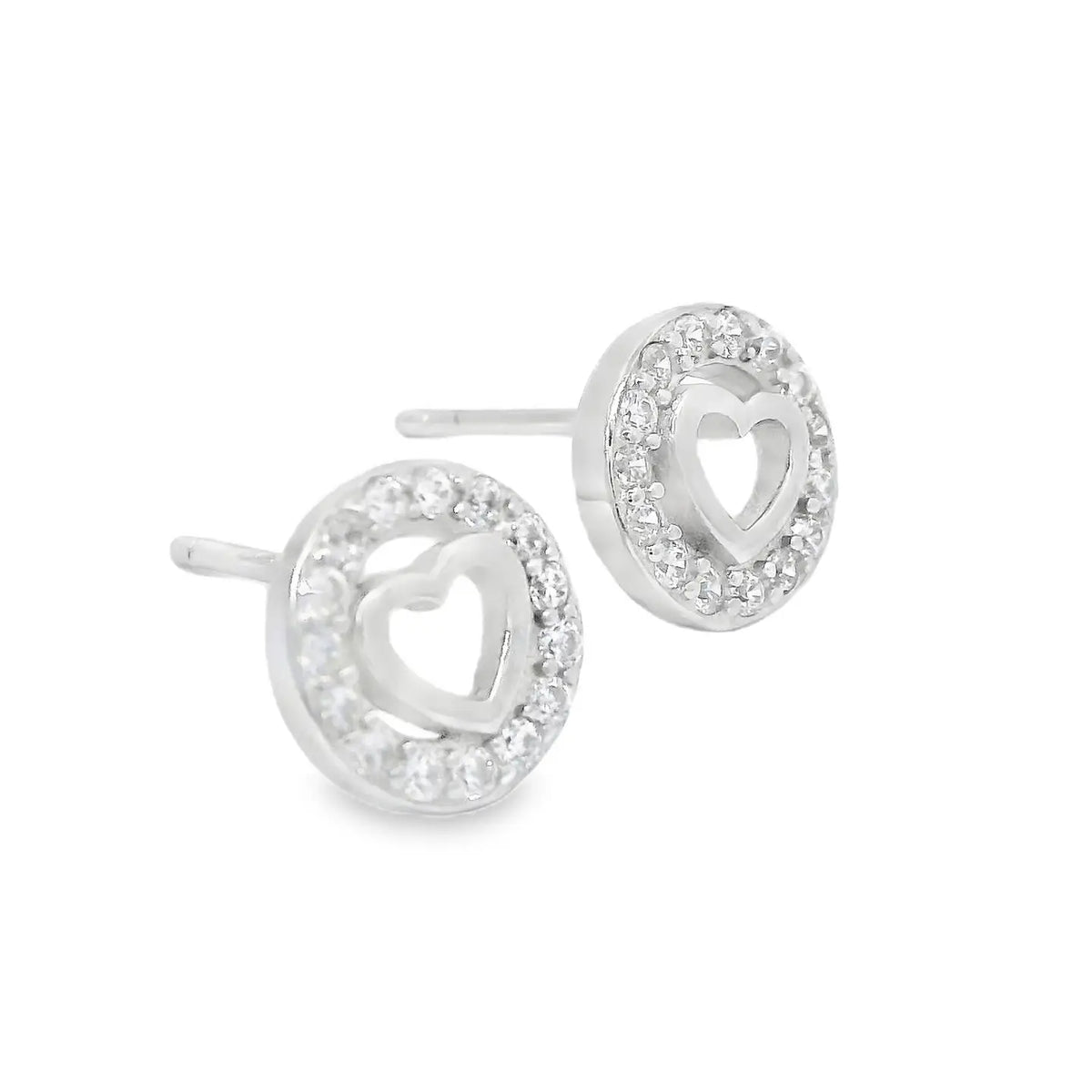 Herz-Ohrstecker „Heartless“